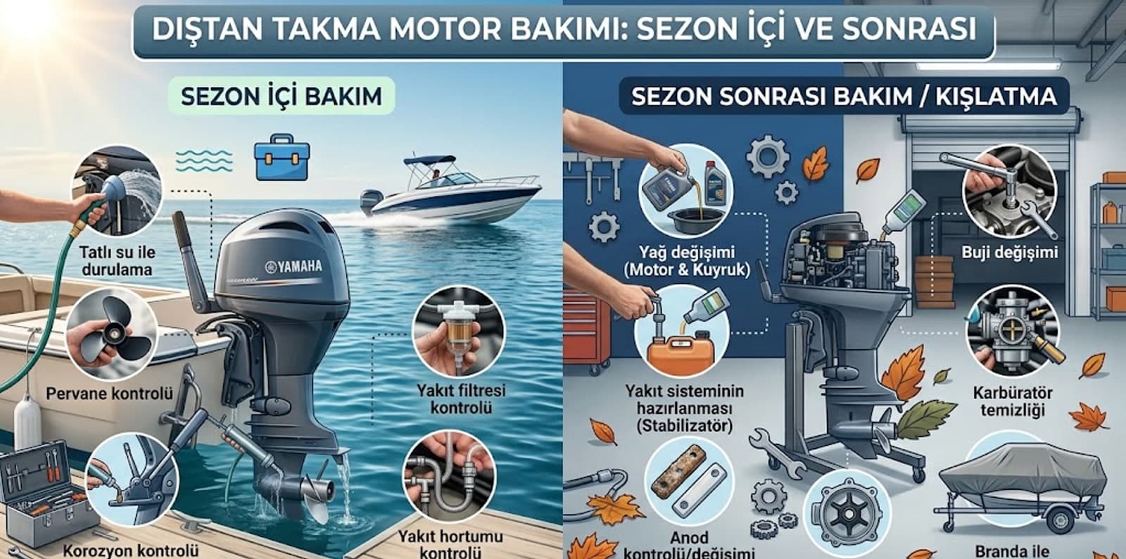 Dıştan Takma Motor Bakımı: Sezon İçi ve Sonrası